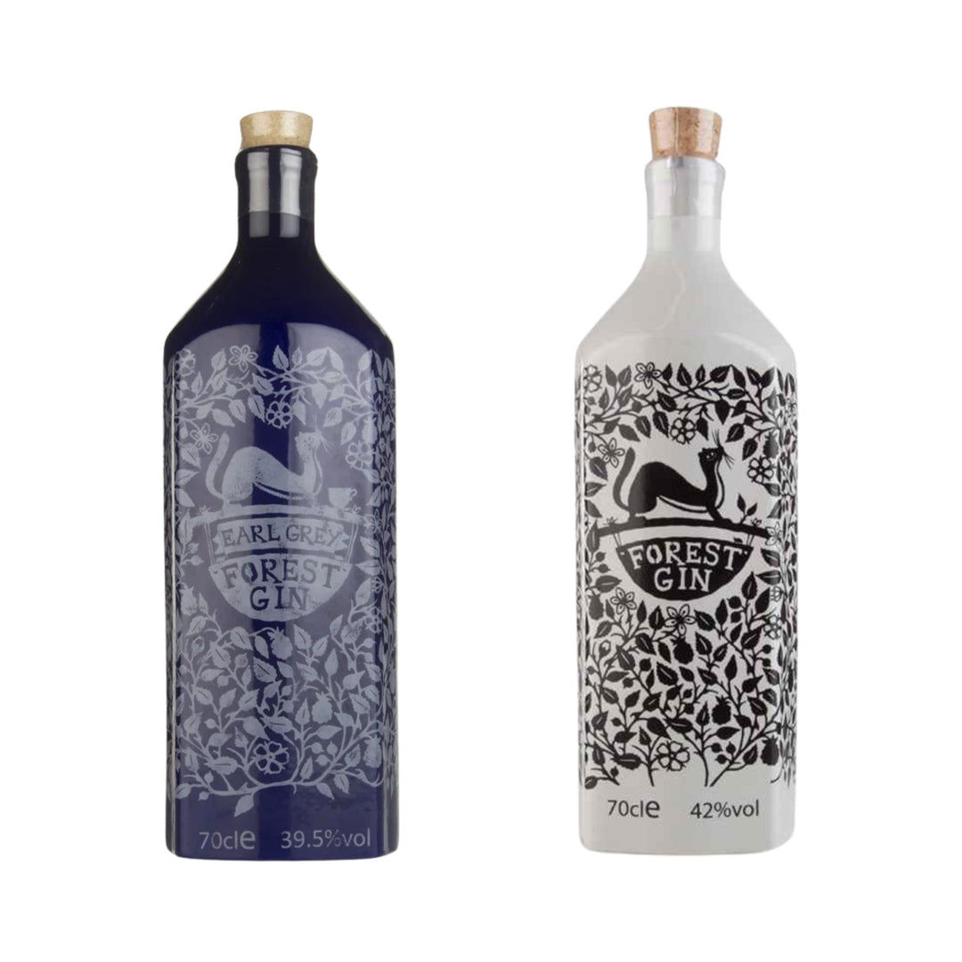 Forest Gin Duo, 2 x 70cl | Dry Gin | Earl Grey Gin