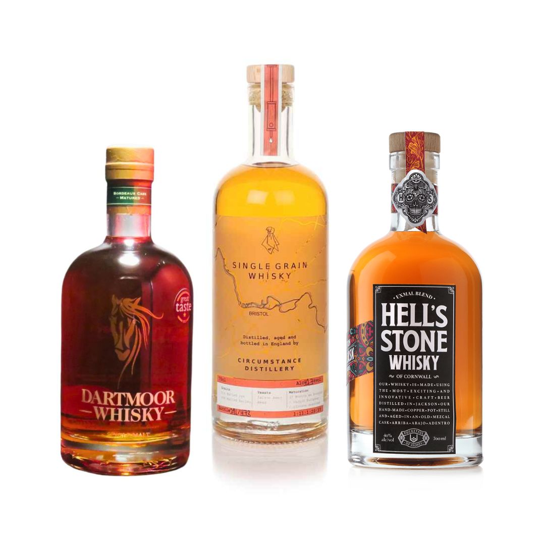 South West Whisky Trio, 3 x 70cl