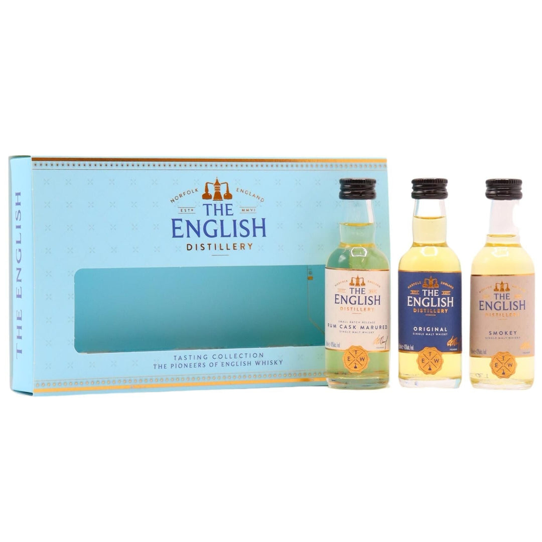 The English Distillery Single Malt Whisky 5cl x 3 Miniature Gift Set