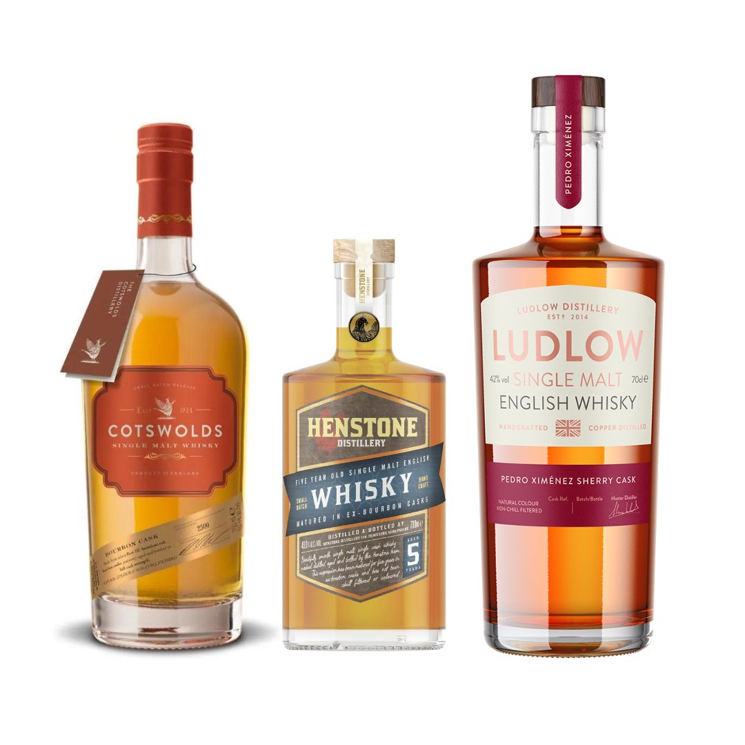 West Midlands Whisky Trio, 3 x 70cl