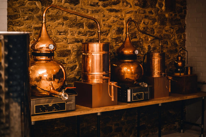 Abingdon Distillery Copper Pot Stills