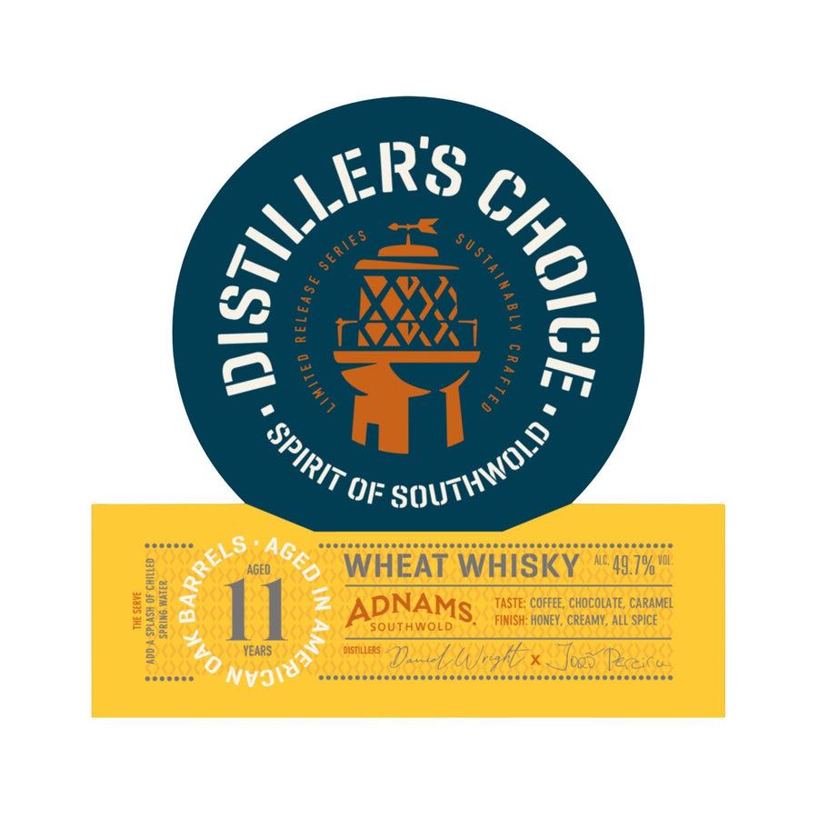 Adnams - Adnams Distiller's 11 Year Old Wheat Whisky, 70cl - Whisky - Digital Distiller