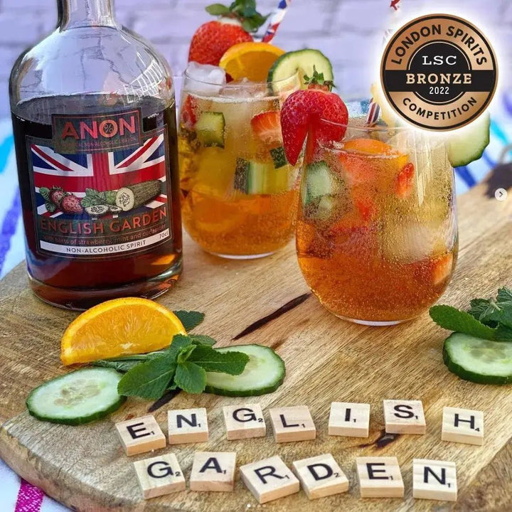 ANON Drinks - ANON English Garden | Non - Alcoholic 70cl - Non - Alcoholic - Digital Distiller