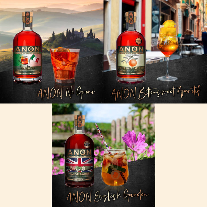 ANON Drinks - ANON Non - Alcoholic Trio, 3 x 70cl - Non - Alcoholic - Digital Distiller