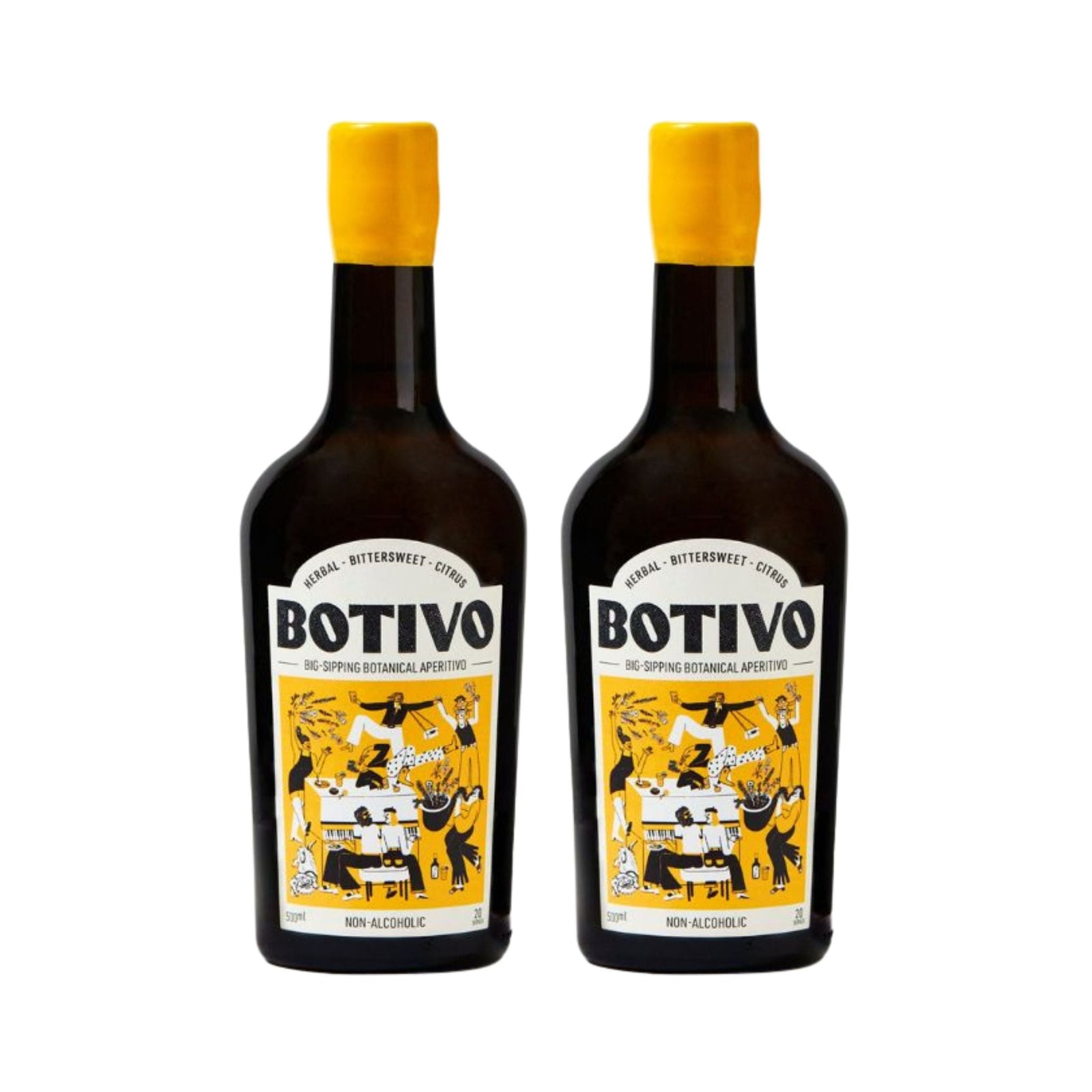 Botivo - Botivo Botanical Aperitivo 50cl x 2 - Non - Alcoholic - Digital Distiller