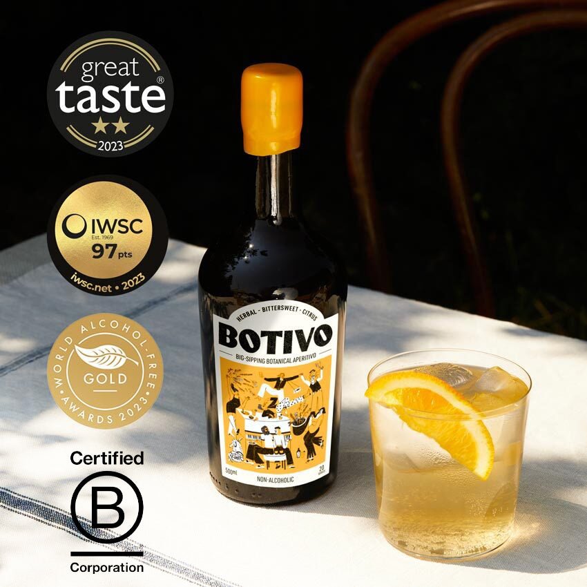 Botivo - Botivo Botanical Aperitivo 50cl x 3 - Non - Alcoholic - Digital Distiller