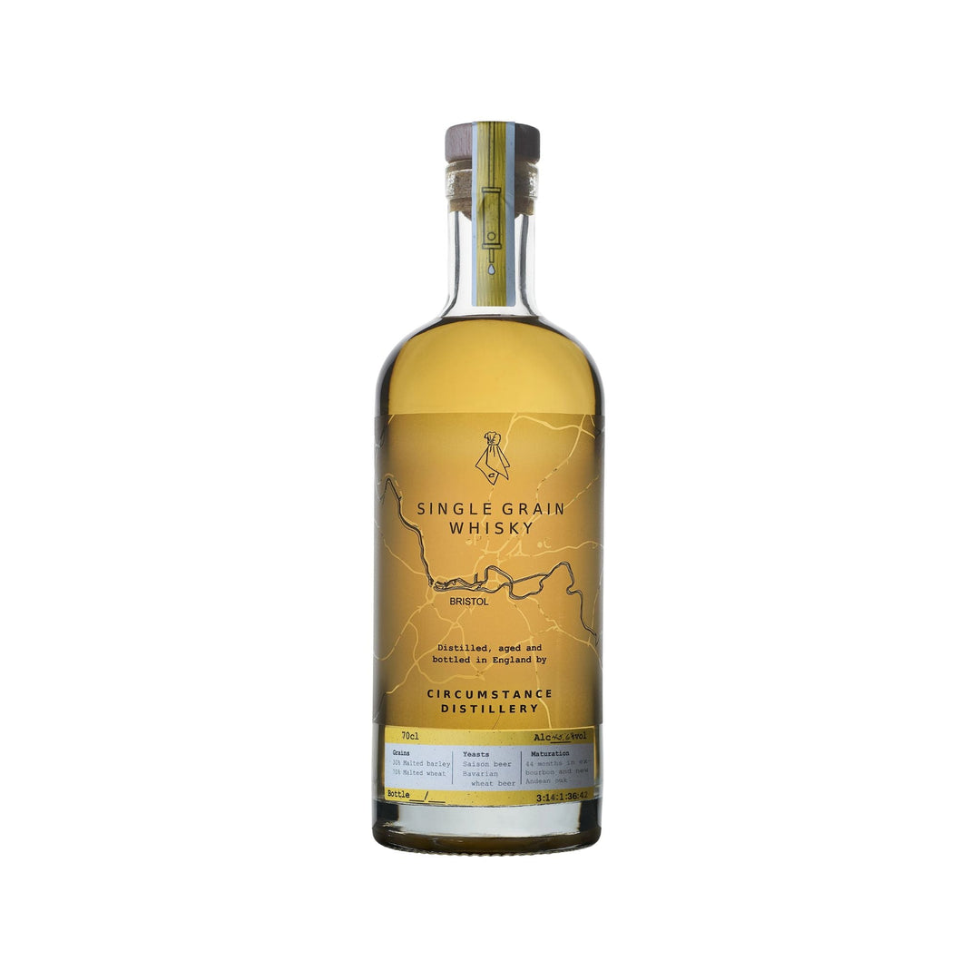 Circumstance Distillery - Circumstance Distillery Organic Single Grain Wheat Whisky, 70cl - Whisky - Digital Distiller