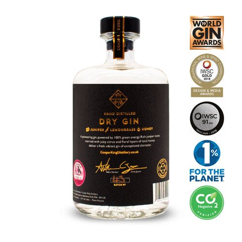 Cooper King Dry Gin - Digital Distiller