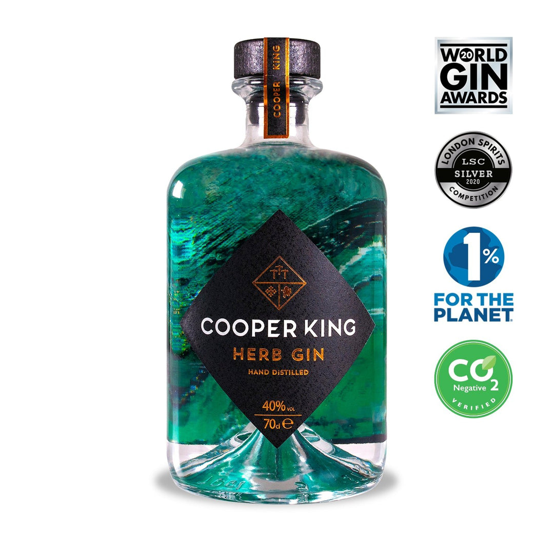 Cooper King Distillery - Cooper King Gin Duo, 2 x 70cl - Gin - Digital Distiller