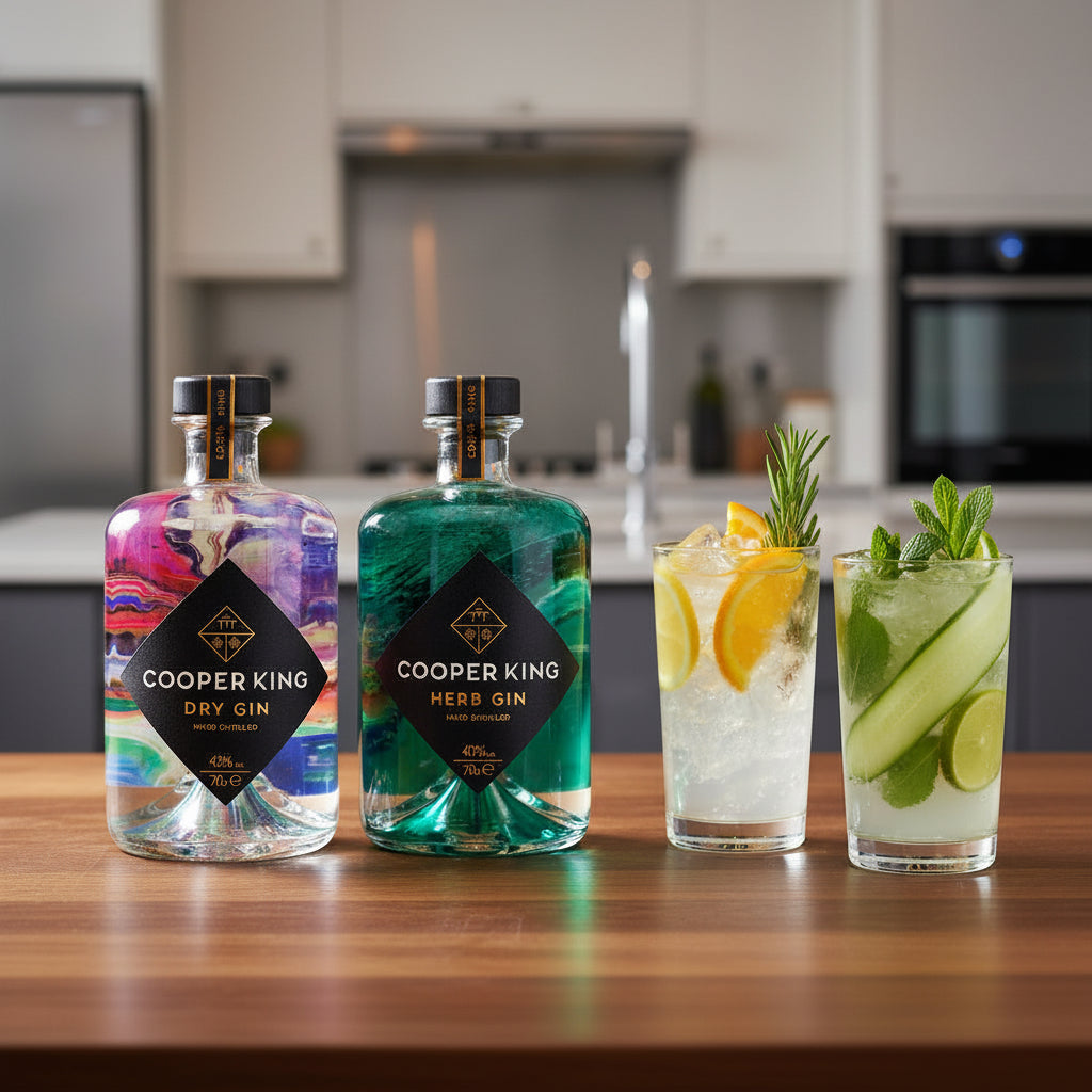 Gin Duo 2 x Dry Gin Herb Gin