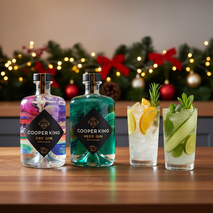 Cooper King Distillery - Cooper King Gin Duo, 2 x 70cl - Gin - Digital Distiller