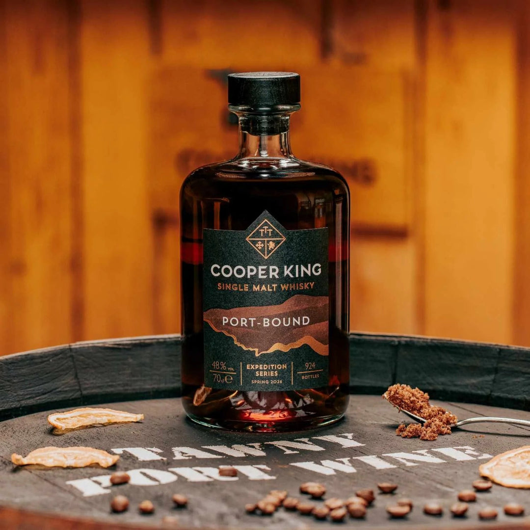 A bottle of Cooper King &