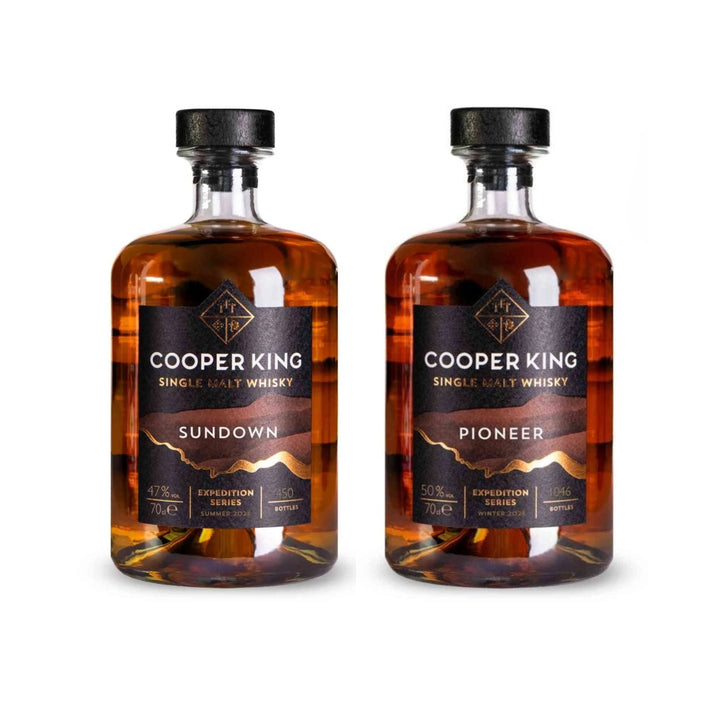 Cooper King Distillery - Cooper King Whisky Duo, 2 x 70cl - Whisky - Digital Distiller