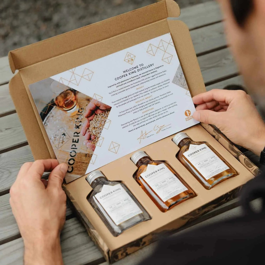 Cooper King Distillery - Cooper King Whisky Expedition Box 2, 3 x 100ml - Whisky - Digital Distiller