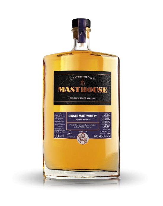Masthouse Single Malt Double Pot Distilled English Whisky