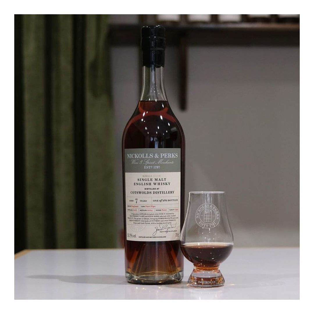 Nickolls & Perks - Cotswolds 7 Year Old 2017 Ruby Port Cask, 70cl - Whisky - Digital Distiller