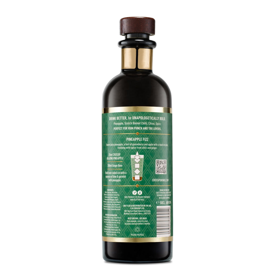 CROSSIP - Crossip Blazing Pineapple, 50cl - Non - Alcoholic - Digital Distiller
