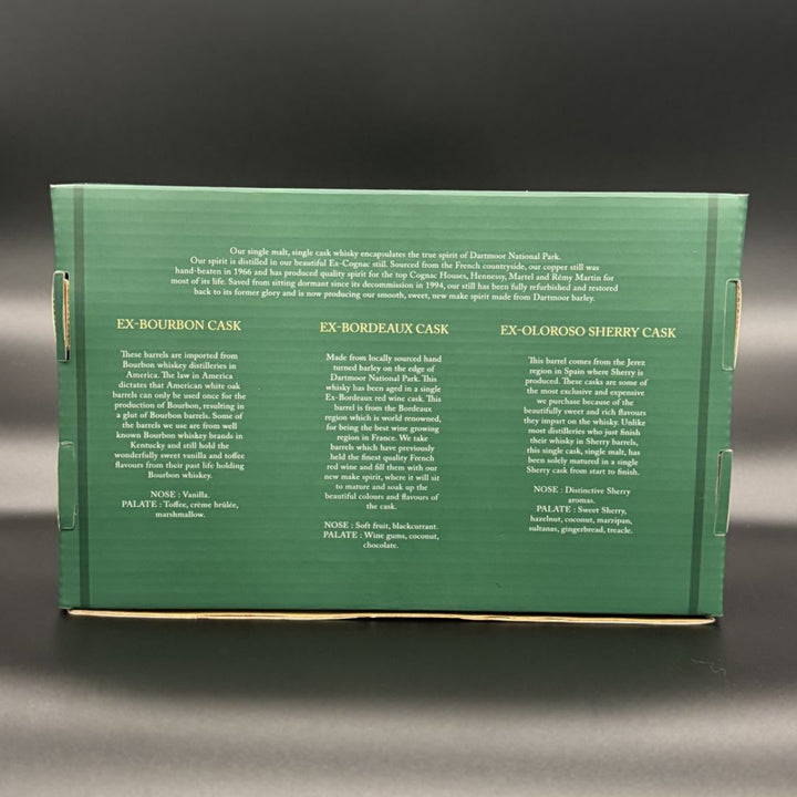 Digital Distiller - Dartmoor Whisky Discovery Tasting Set + English Whisky Book - Mixed Cases - Digital Distiller