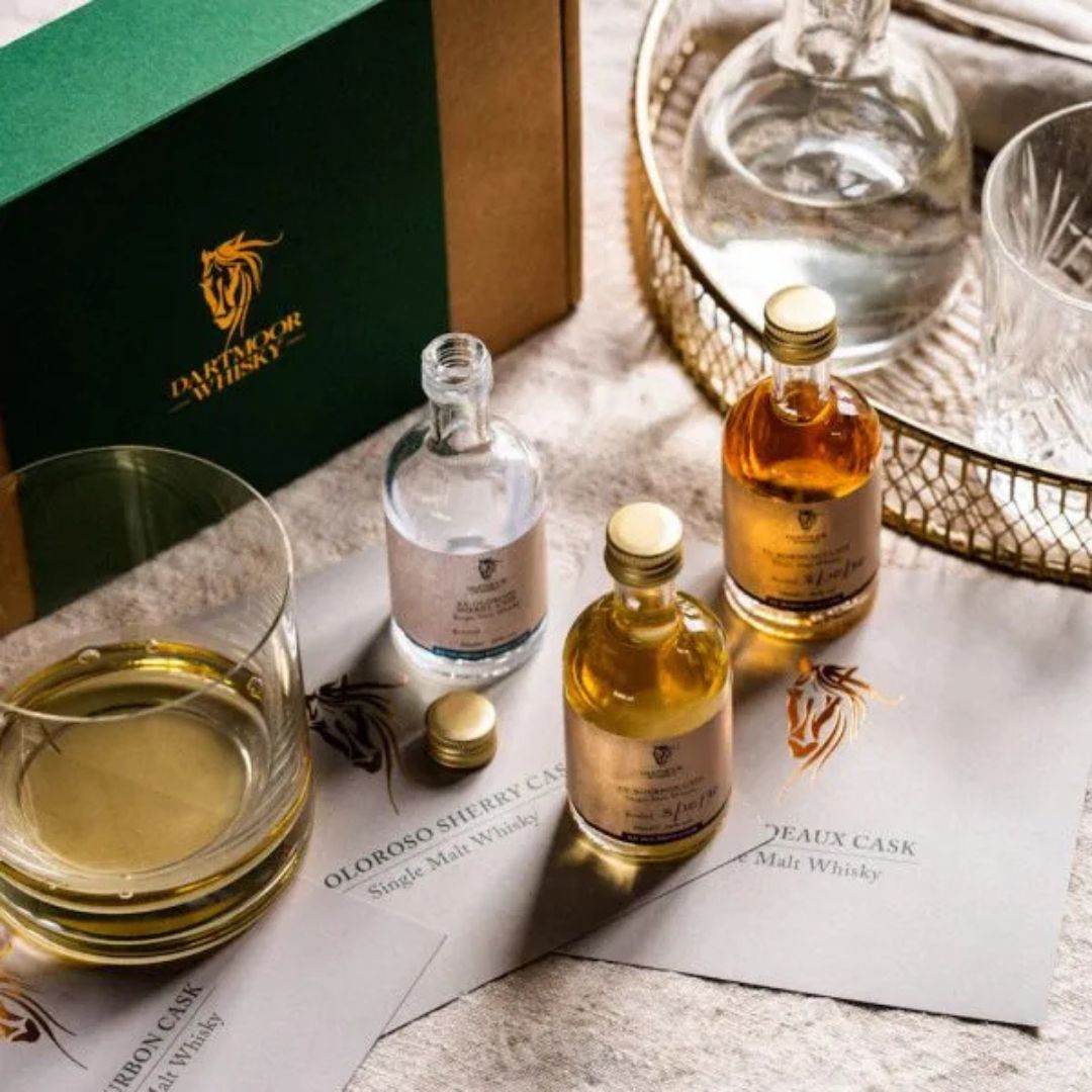 Digital Distiller - Dartmoor Whisky Discovery Tasting Set + English Whisky Book - Mixed Cases - Digital Distiller