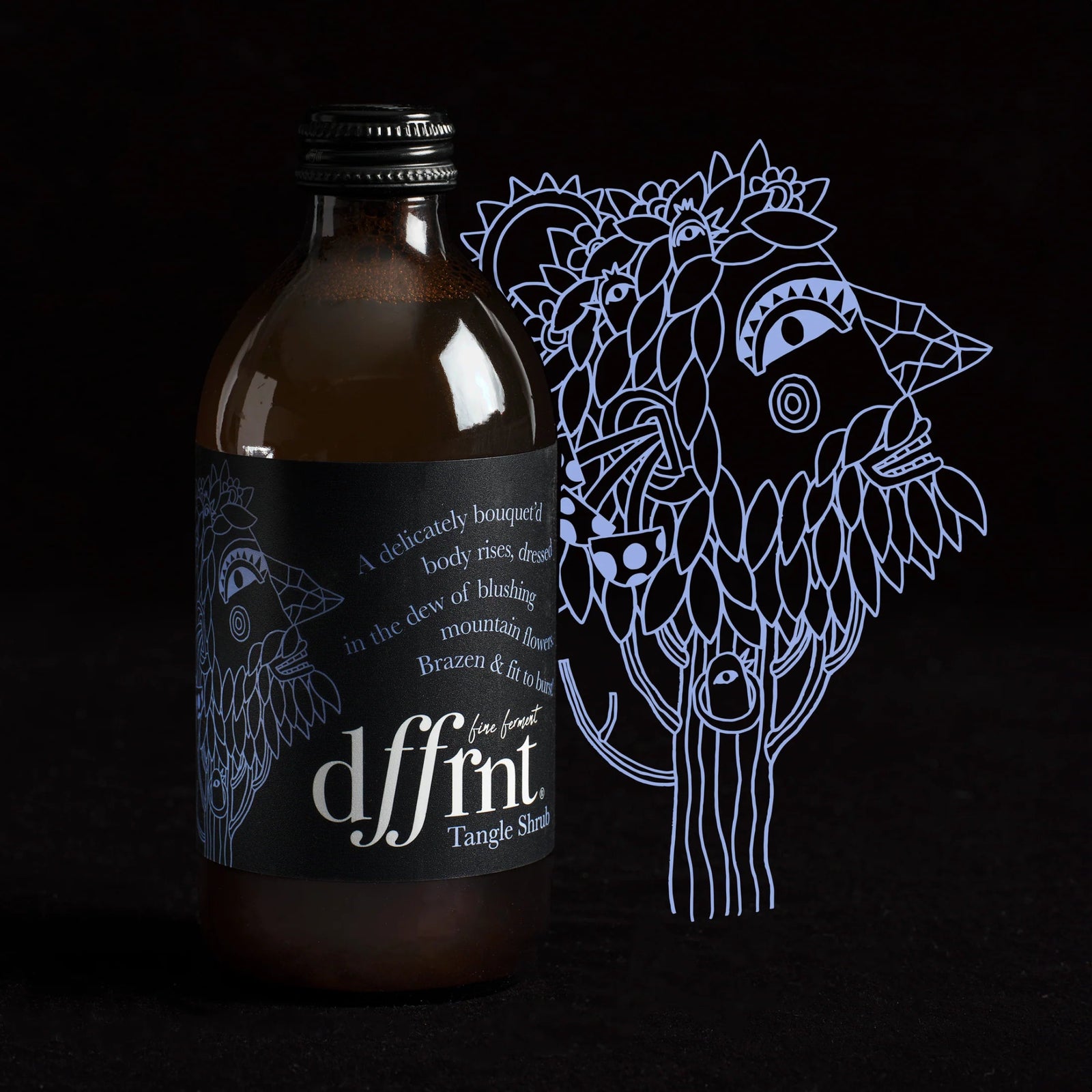 Dffrnt Fine Ferment Kombucha, Tangle Shrub, 12 x 330ml - Digital Distiller