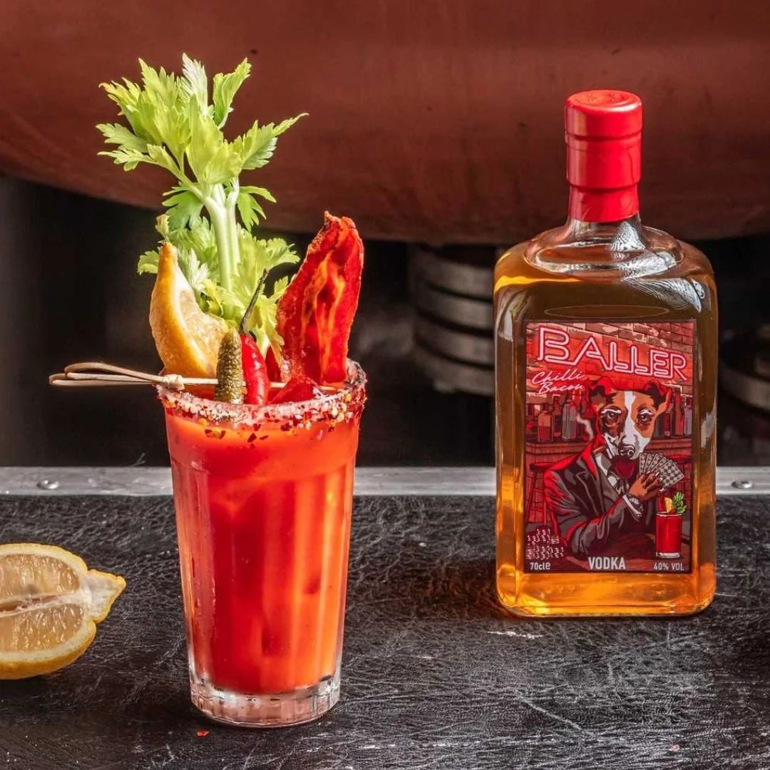 Doghouse Distillery Baller Chilli Bacon Vodka, 70cl - Digital Distiller