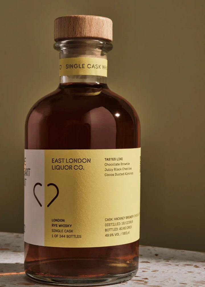 The Heart Cut - East London Liquor Co. 3 Year Old 2019 Whisky - The Heart Cut 2, 50cl - Whisky - Digital Distiller
