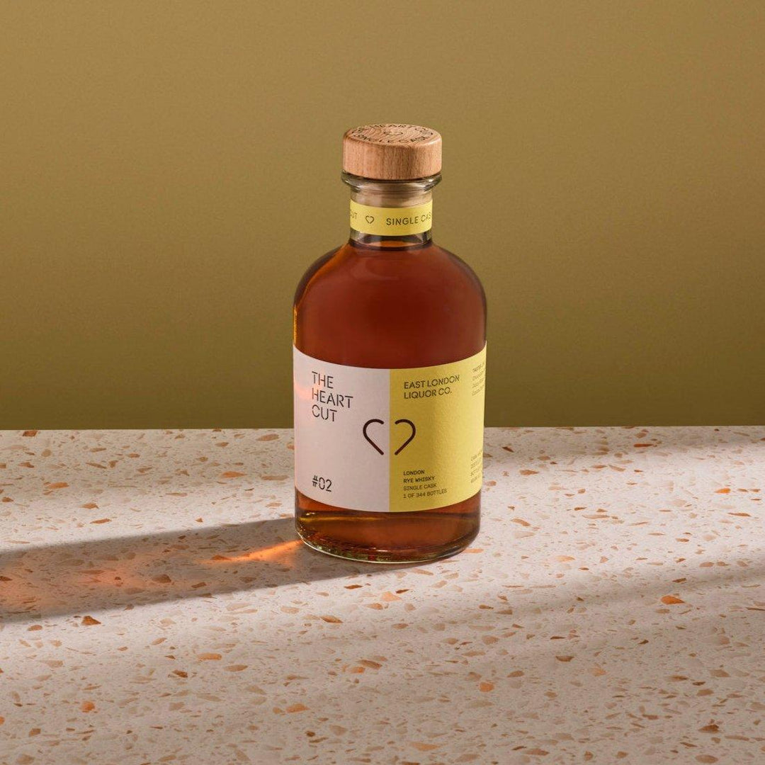The Heart Cut - East London Liquor Co. 3 Year Old 2019 Whisky - The Heart Cut 2, 50cl - Whisky - Digital Distiller