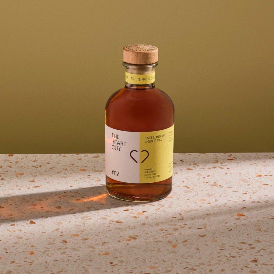 The Heart Cut - East London Liquor Co. 3 Year Old 2019 Whisky - The Heart Cut 2, 50cl - Whisky - Digital Distiller
