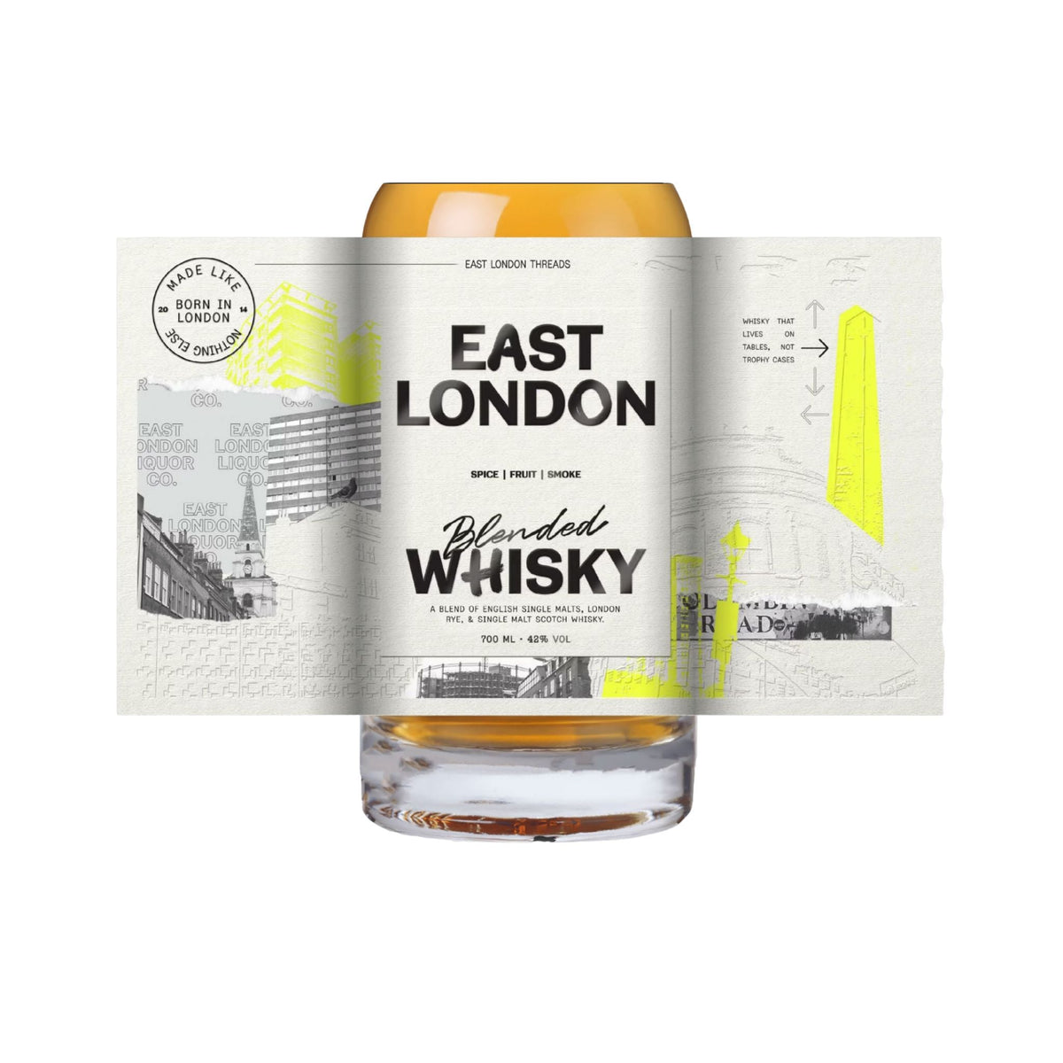 East London Liquor Company - East London Liquor Co. Threads Blended Whisky, 70cl - Whisky - Digital Distiller