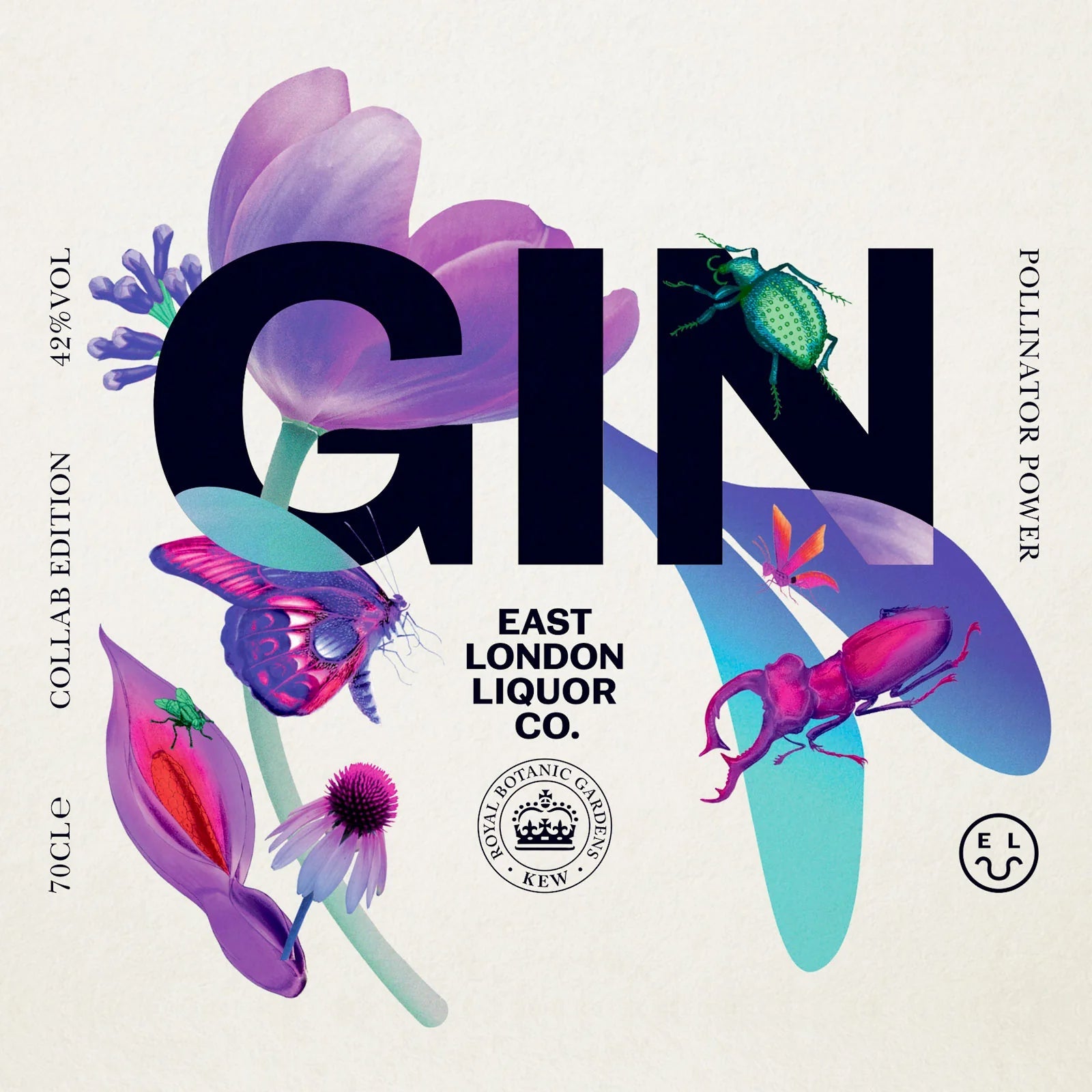 East London Liquor Company Kew Gin, 70cl - Digital Distiller