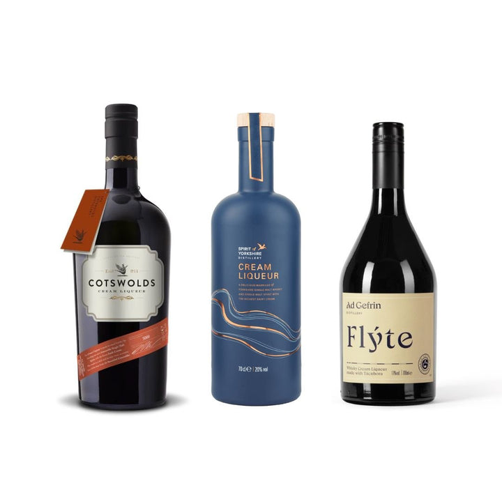 Digital Distiller - English Cream Liqueur Trio, 3 x 70cl - Liqueurs - Digital Distiller