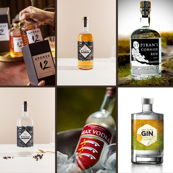 Digital Distiller - English Spirits Mix Clearance 6 Bottle Case - Mixed Cases - Digital Distiller