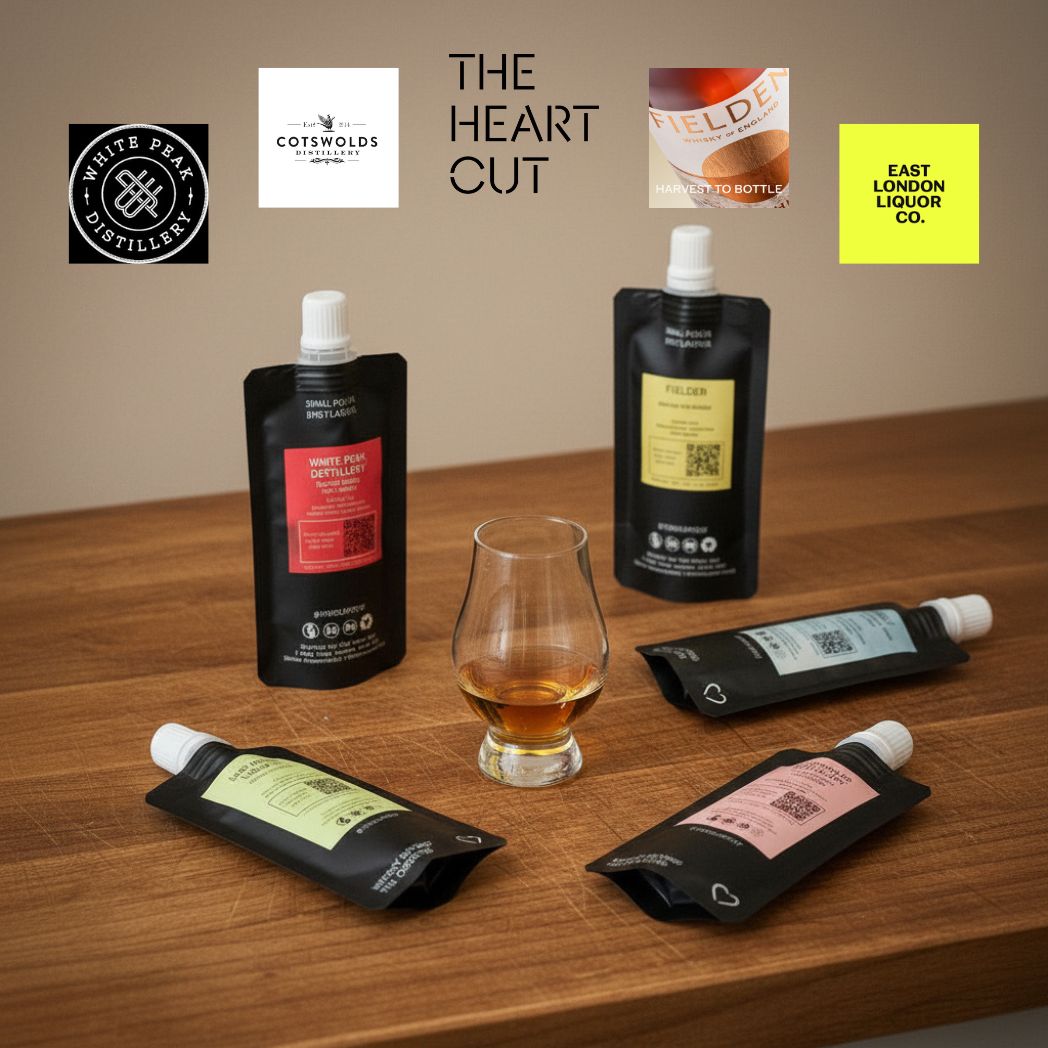 The Heart Cut - English Whisky Distillery Tasting Selection, 5 x 3cl - Whisky - Digital Distiller