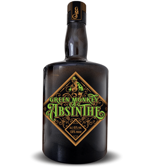 Fanny's Distillery - Fanny's Distillery Green Monkey Absinthe, 70cl - Absinthe - Digital Distiller