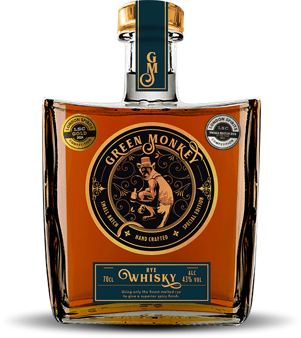 Fanny's Distillery - Fanny's Distillery Green Monkey Single Grain Whisky, 70cl - Whisky - Digital Distiller