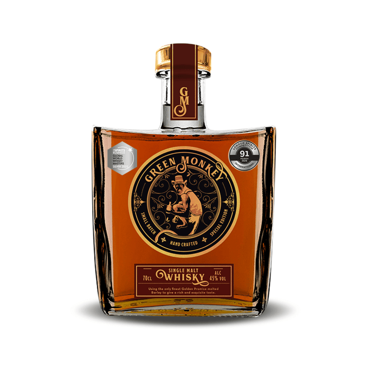 Fanny's Distillery - Fanny's Distillery Green Monkey Single Malt Whisky, 70cl - Whisky - Digital Distiller
