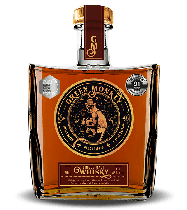 Fanny's Distillery - Fanny's Distillery Green Monkey Single Malt Whisky, 70cl - Whisky - Digital Distiller