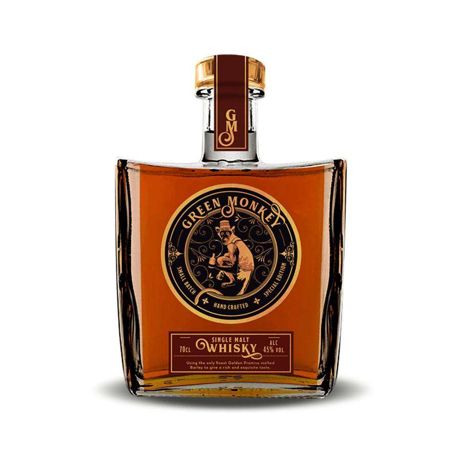 Fanny's Distillery - Fanny's Distillery Green Monkey Single Malt Whisky, 70cl - Whisky - Digital Distiller