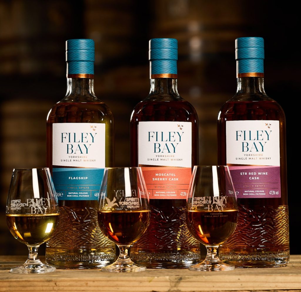 Spirit of Yorkshire Distillery - Filey Bay Flagship Single Malt Whisky, 70cl - Whisky - Digital Distiller