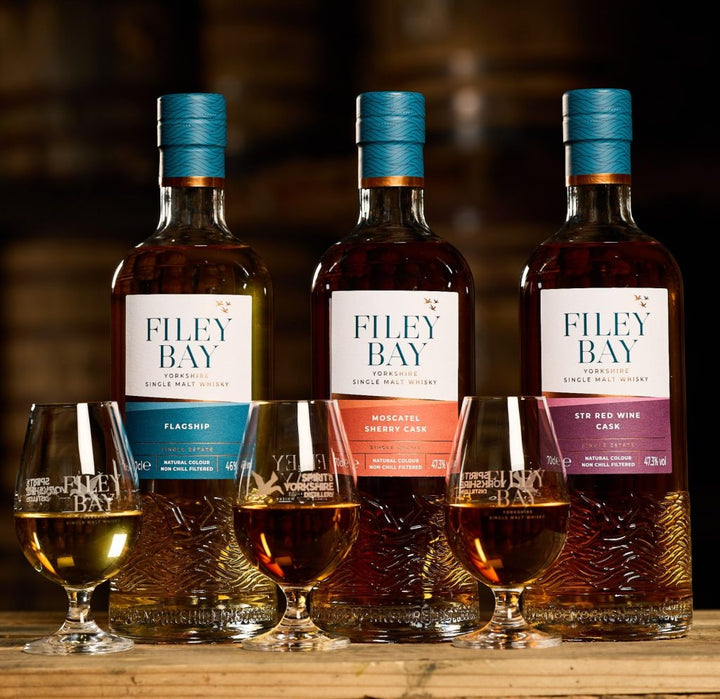 Spirit of Yorkshire Distillery - Filey Bay Flagship Single Malt Whisky, 70cl - Whisky - Digital Distiller