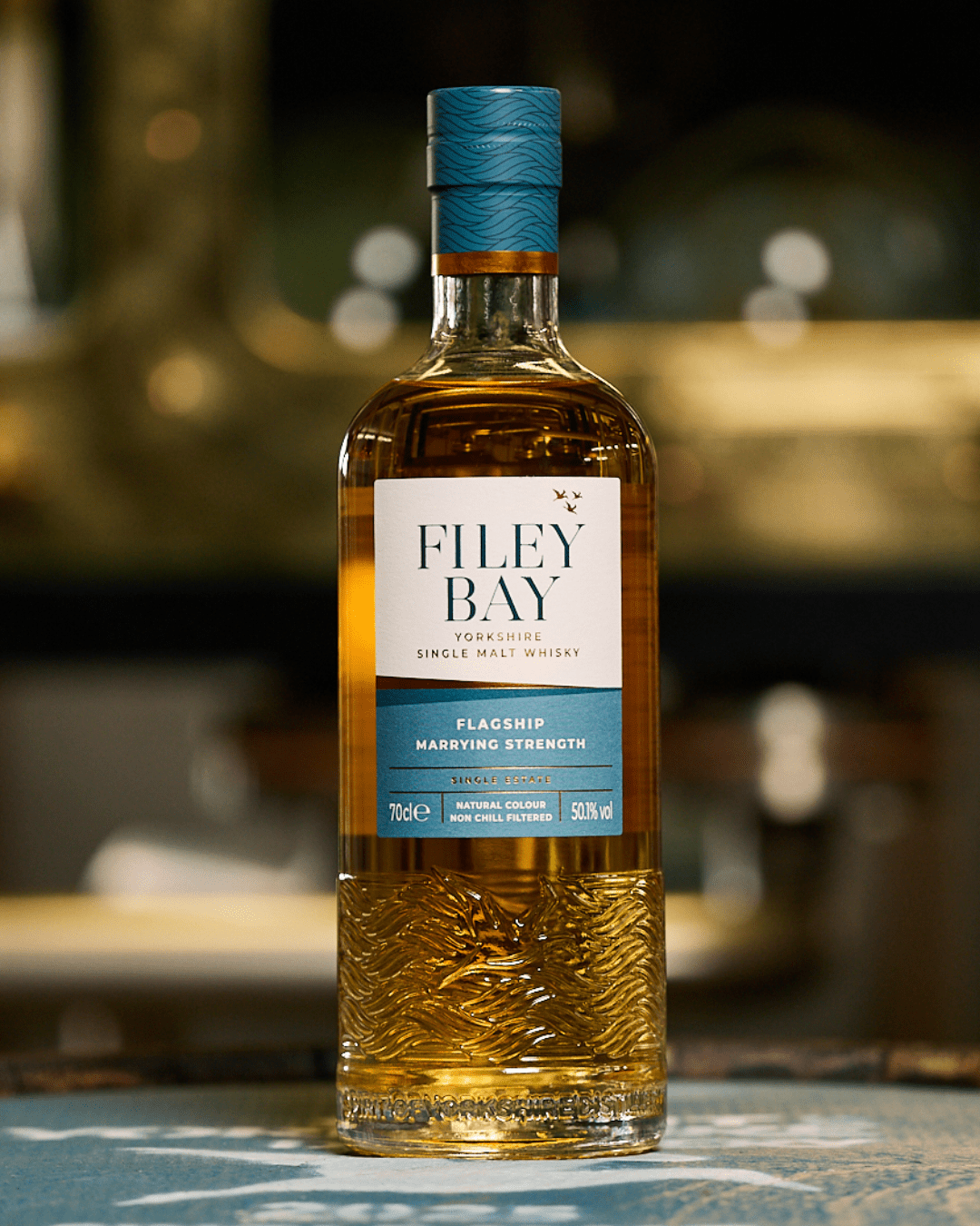 Spirit of Yorkshire Distillery - Filey Bay Flagship Single Malt Whisky, Marrying Strength, 70cl - Whisky - Digital Distiller
