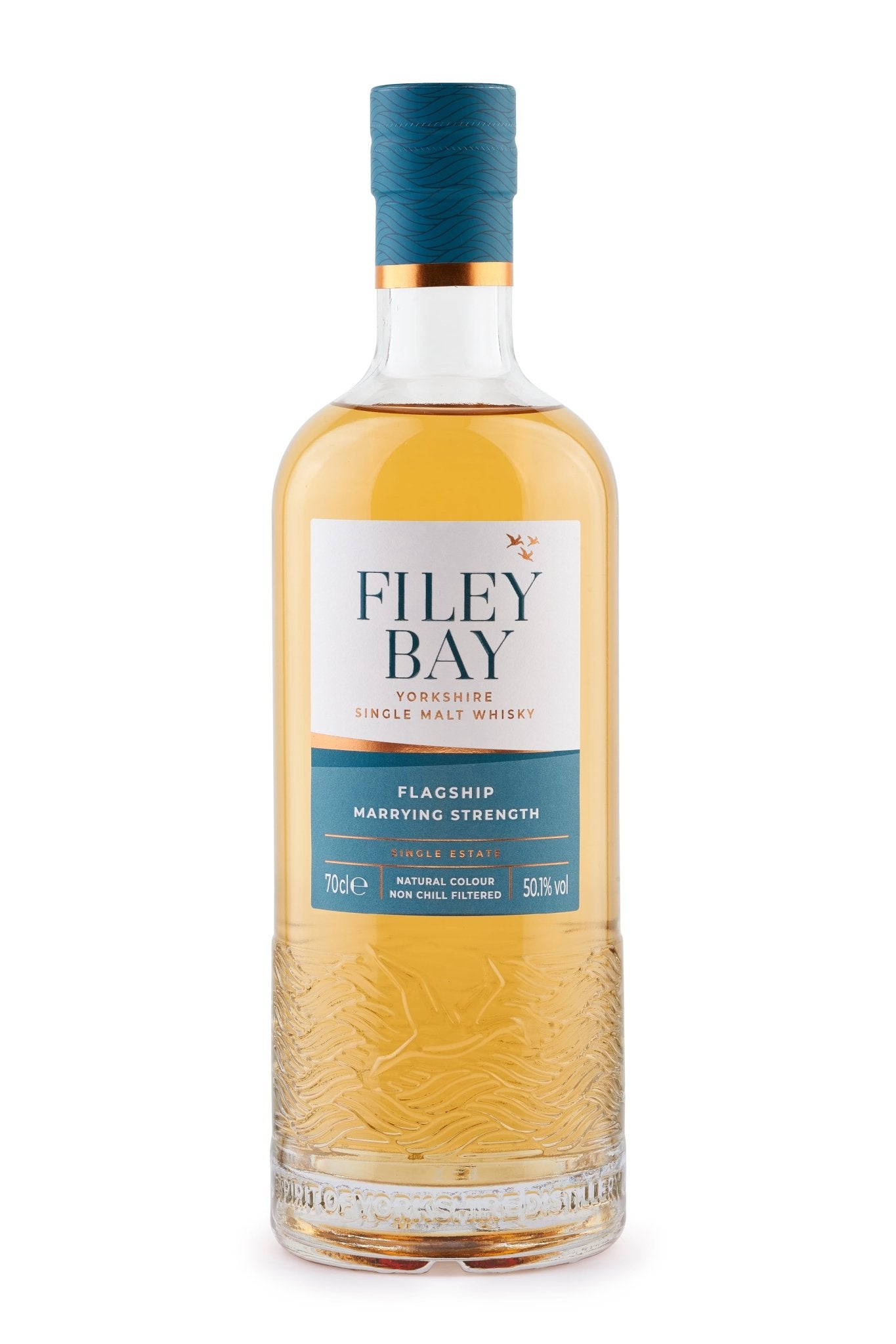 Spirit of Yorkshire Distillery - Filey Bay Flagship Single Malt Whisky, Marrying Strength, 70cl - Whisky - Digital Distiller