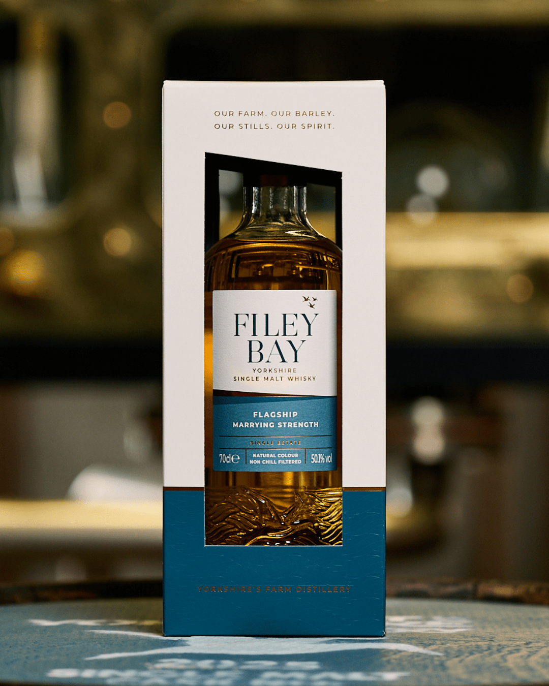 Spirit of Yorkshire Distillery - Filey Bay Flagship Single Malt Whisky, Marrying Strength, 70cl - Whisky - Digital Distiller