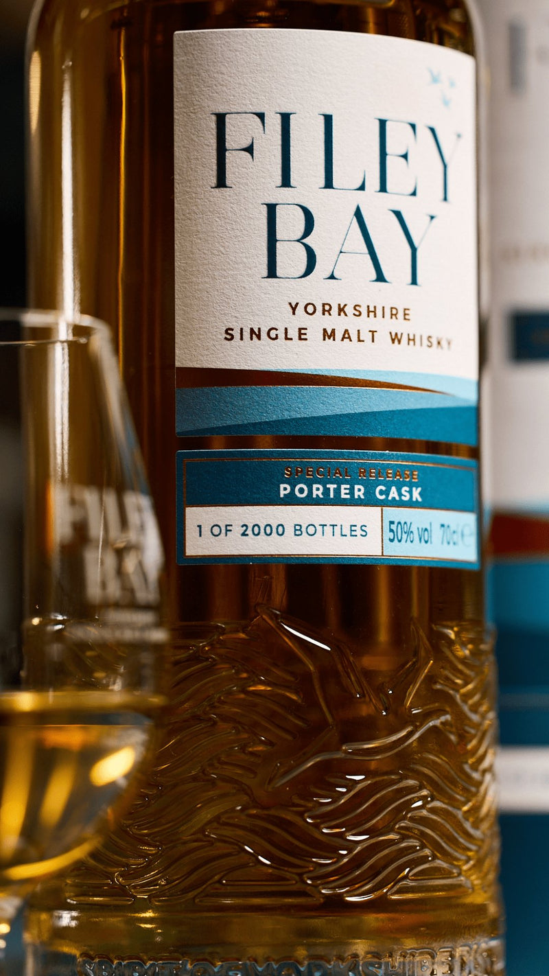 Filey Bay Porter Cask English Whisky - Digital Distiller