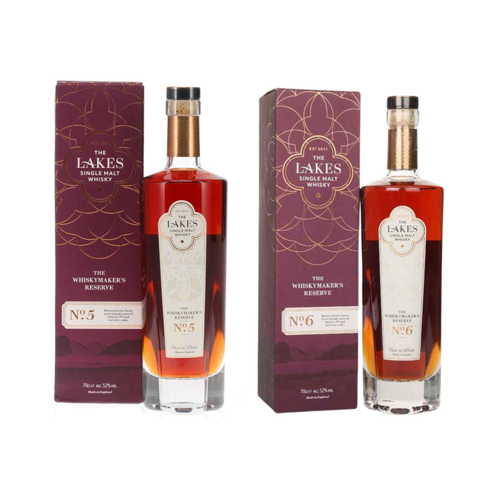 The Lakes Distillery - Lakes Whiskymaker's Reserve Duo (No. 5 & No. 6) - Whisky - Digital Distiller