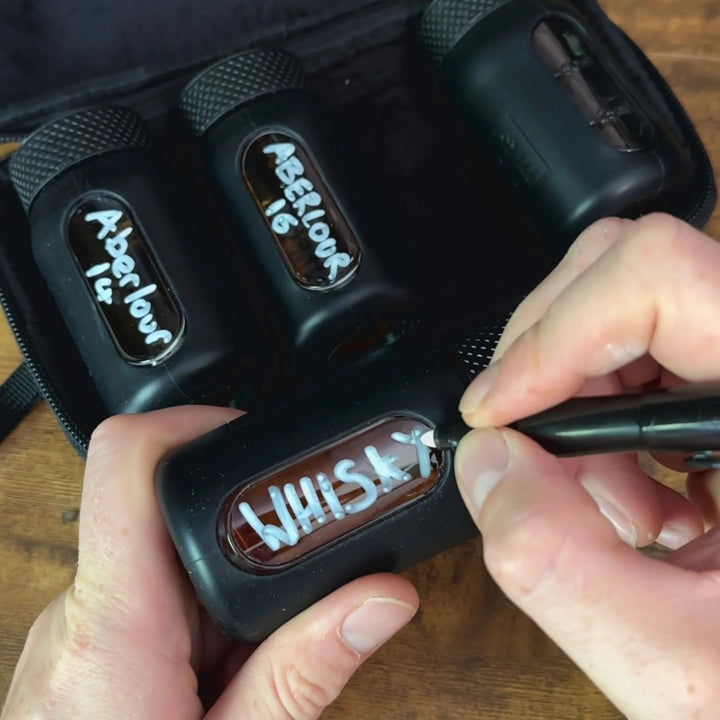 Oak & Ember - Oak & Ember Flight Flask Whisky Traveller Set - Accessories - Digital Distiller