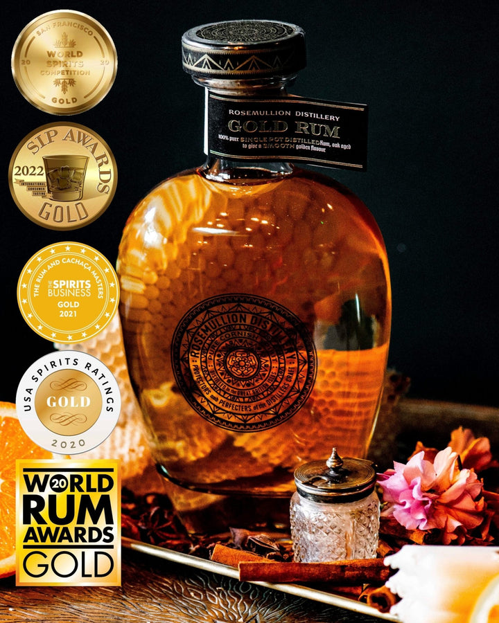 Rosemullion Distillery - Rosemullion Gold Rum, 70cl - Rum - Digital Distiller