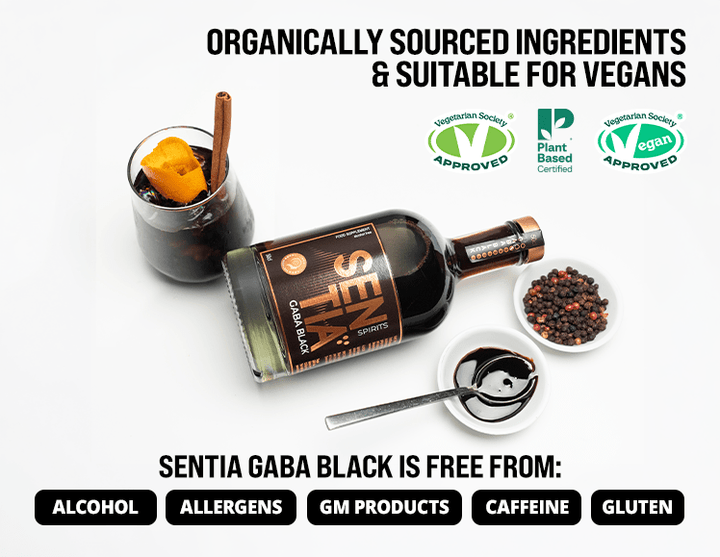 Sentia - Sentia GABA Black, 50cl - Non - Alcoholic - Digital Distiller