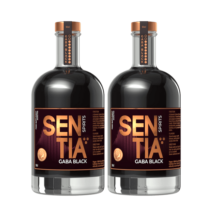 Sentia - Sentia GABA Black 50cl x 2 - Non - Alcoholic - Digital Distiller