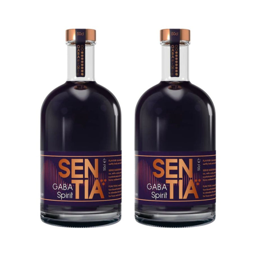 Sentia - Sentia GABA Black 50cl x 2 - Non - Alcoholic - Digital Distiller